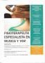 Se ofrece Otros Servicios: FISIOTERAPIA ESPECIALIZADA